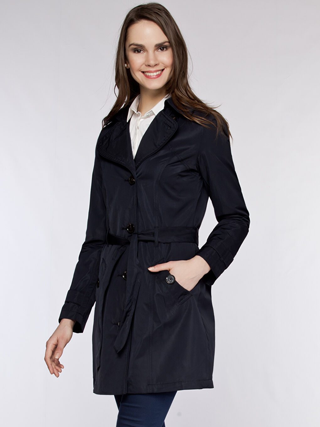 Trench-coat MARINE Femme