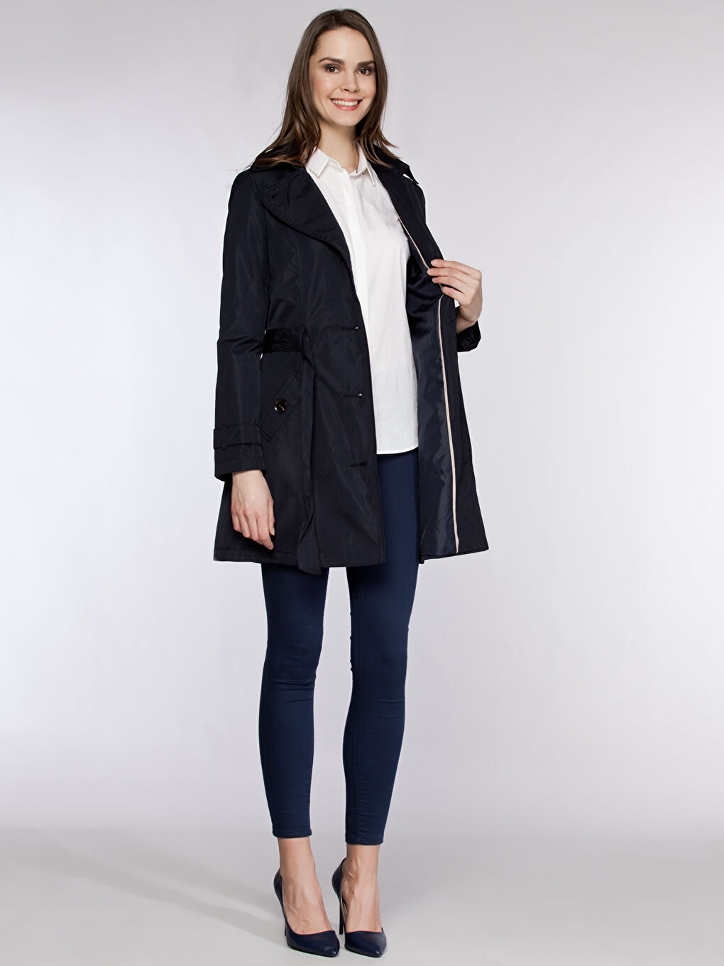 Trench-coat MARINE Femme-2