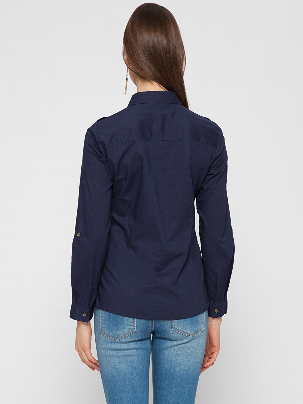 Woman Navy Shirt-1