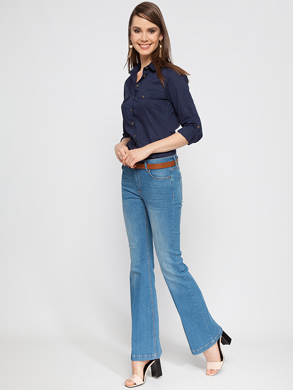 Woman Navy Shirt-2