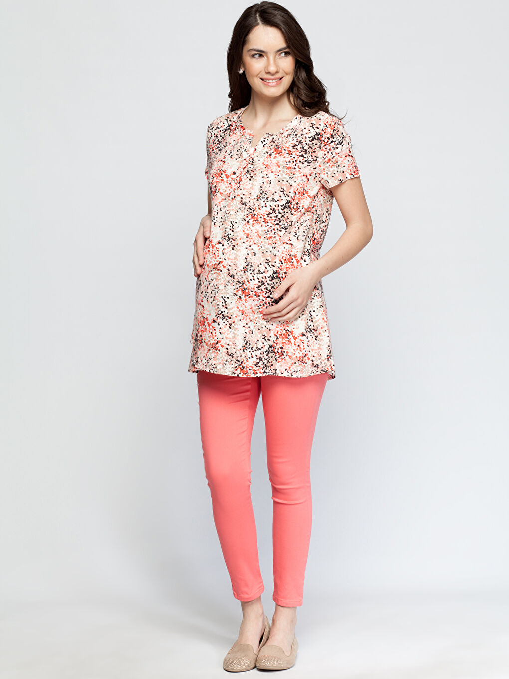 Woman CORAL Trousers-2