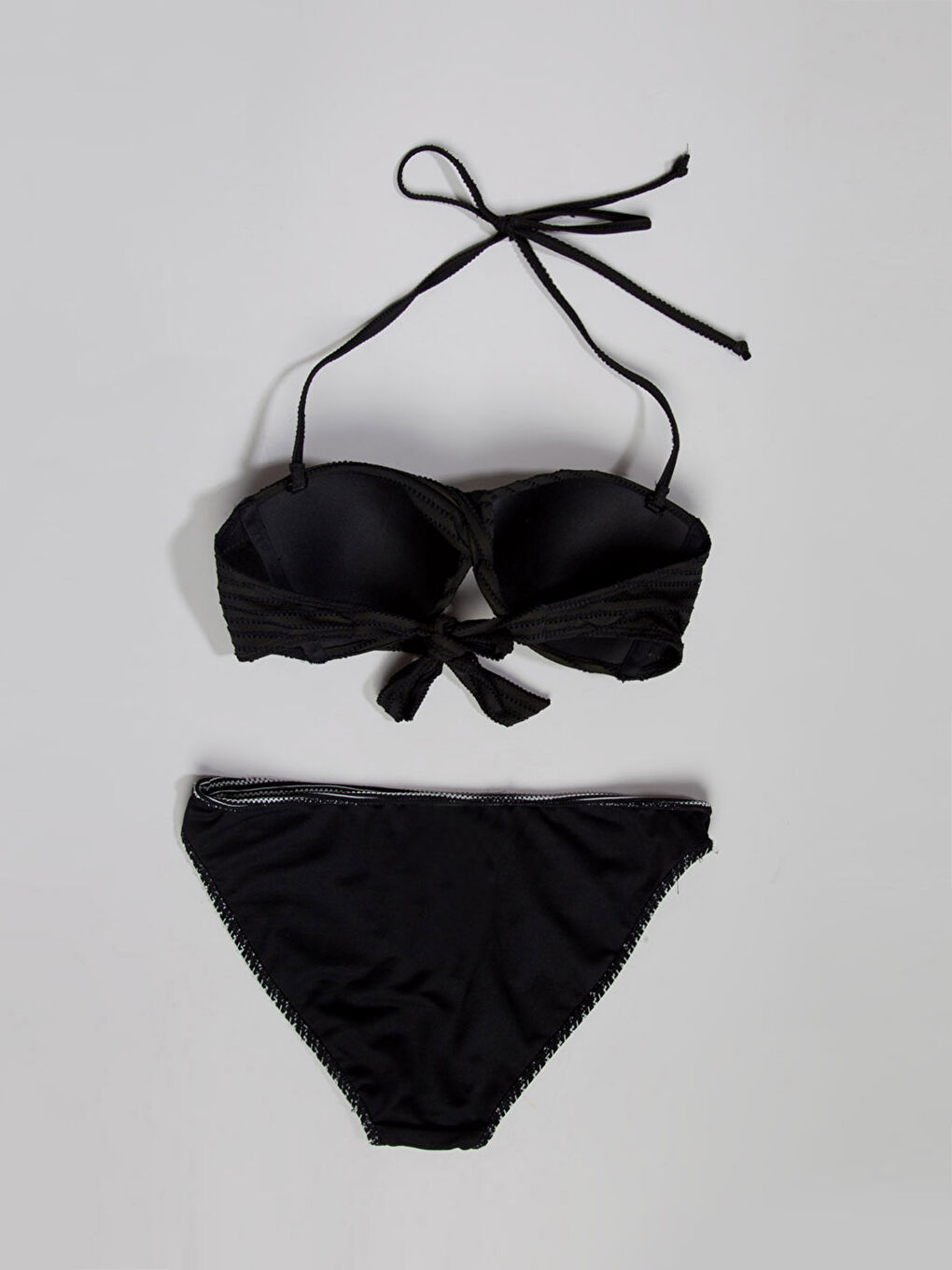 Siyah Baskılı Bikini-2