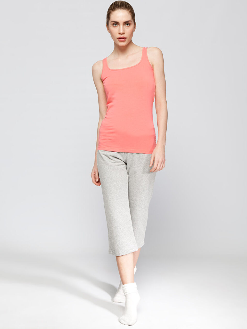 Turuncu Mercan İç Giyim Atlet-2