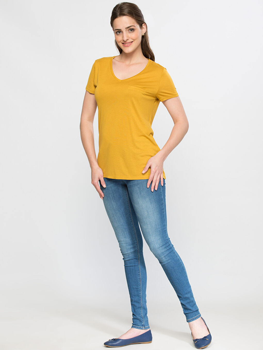 ŽUTA Majica Žena-2