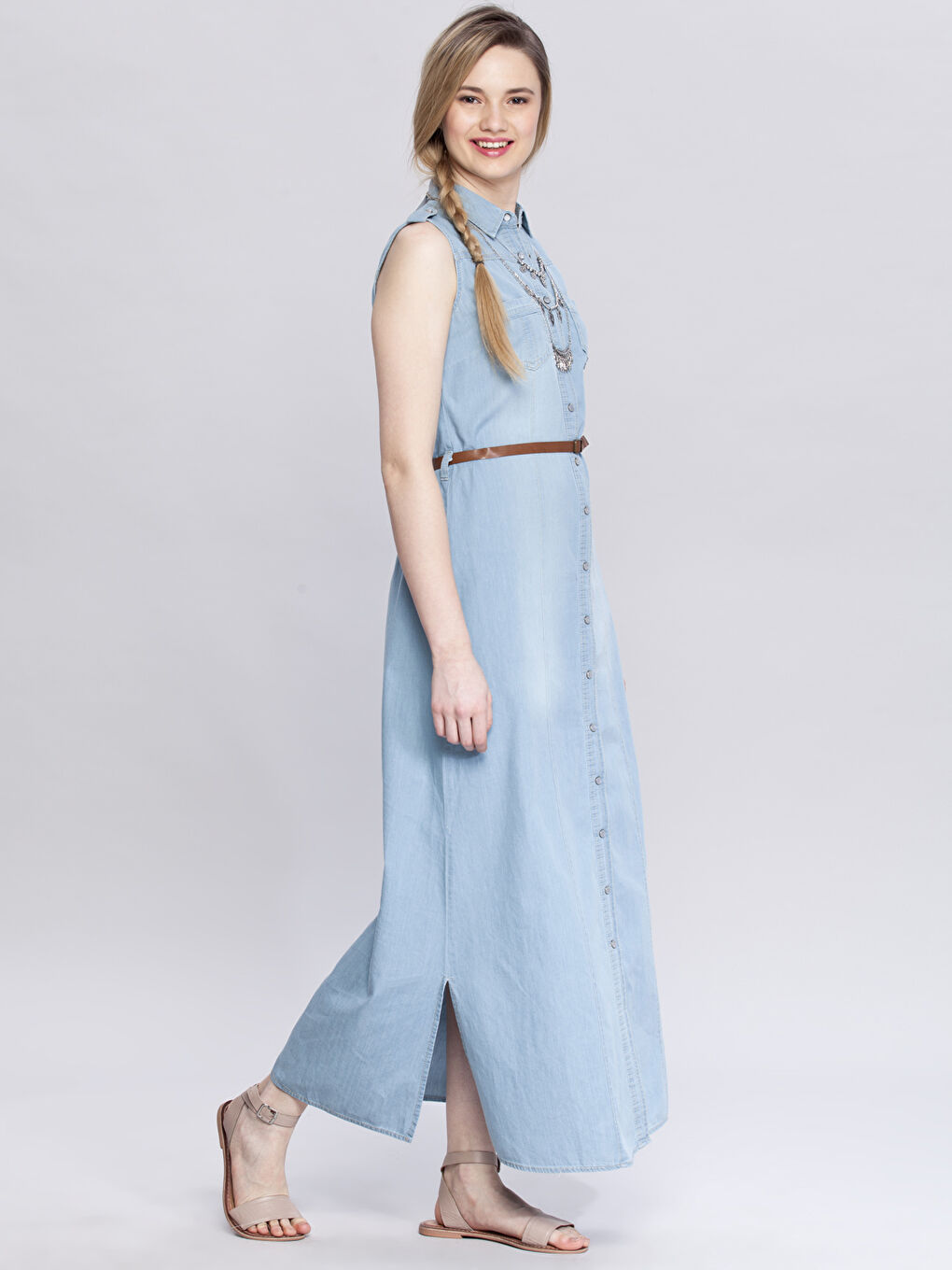Woman INDIGO Denim Dress