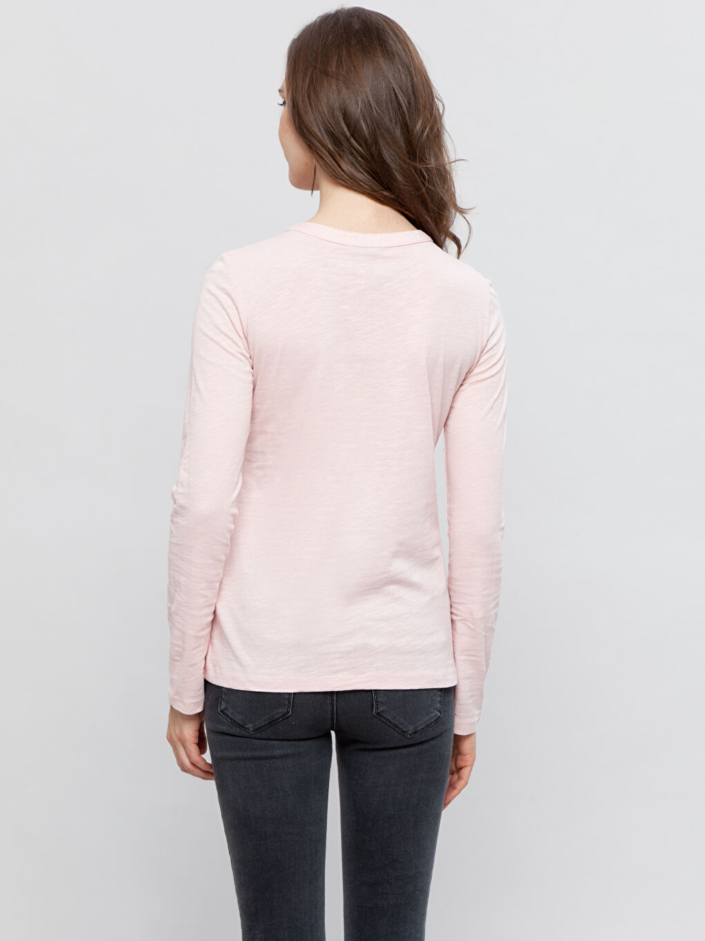 Soluk Pembe Tişört-1