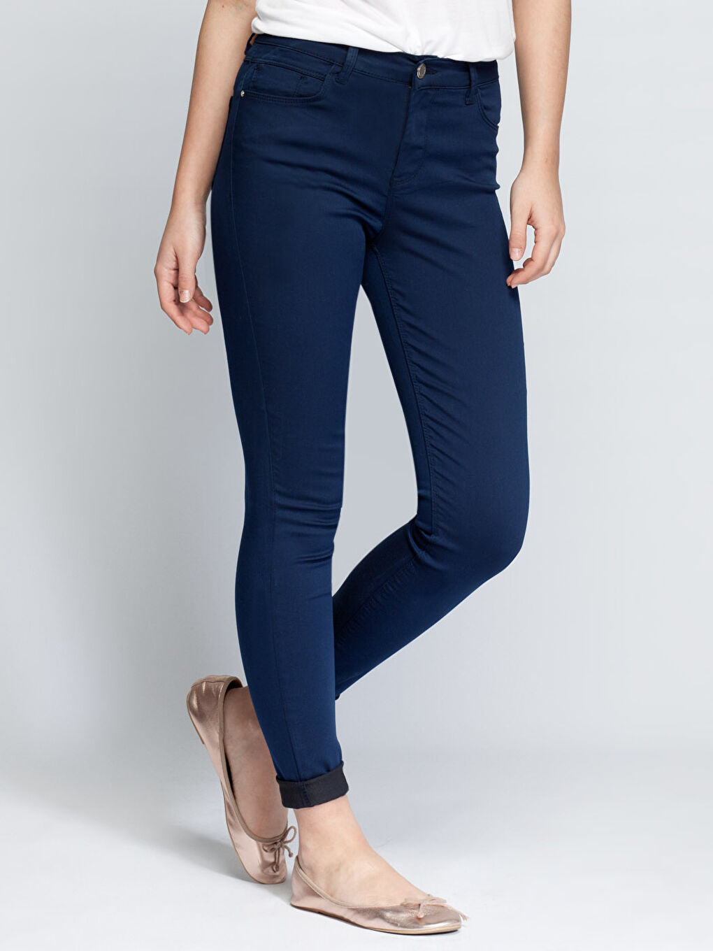 Lacivert Mercury Skinny Fit Kadın Jean Pantolon