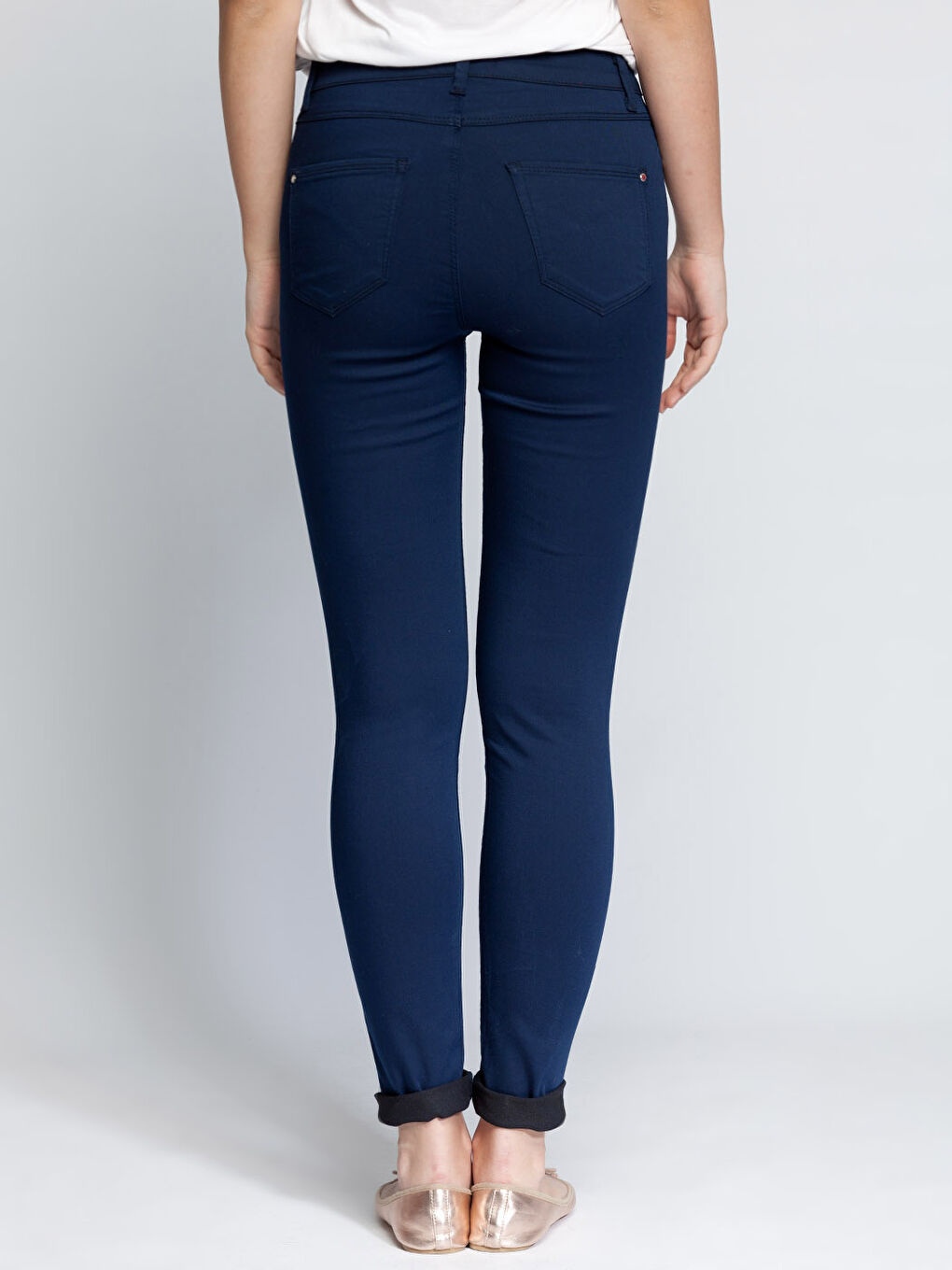Lacivert Mercury Skinny Fit Kadın Jean Pantolon-1