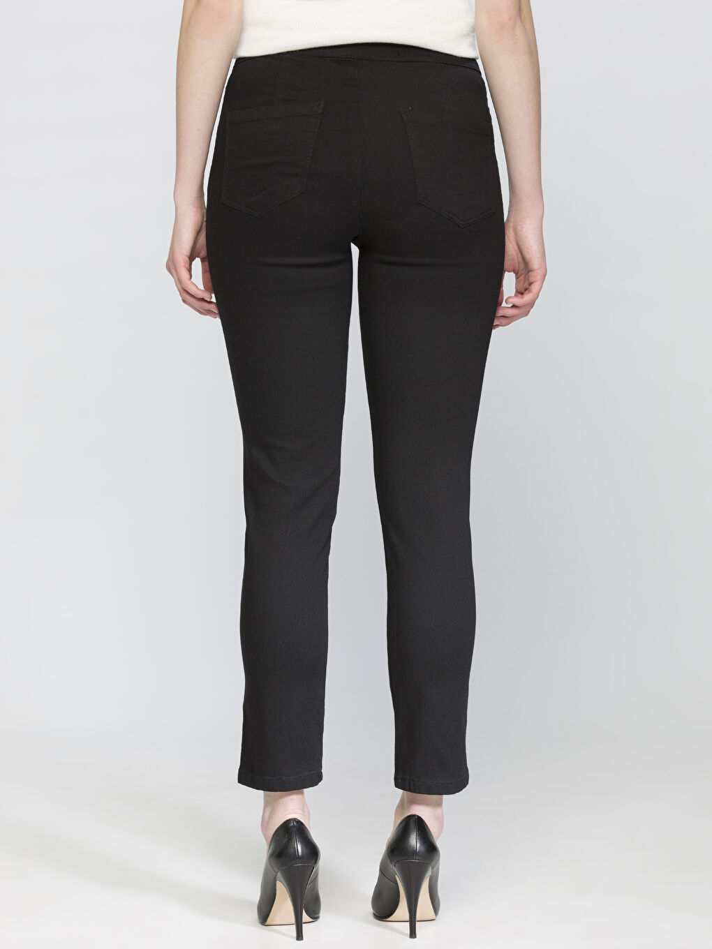 Siyah Jean Pantolon-1