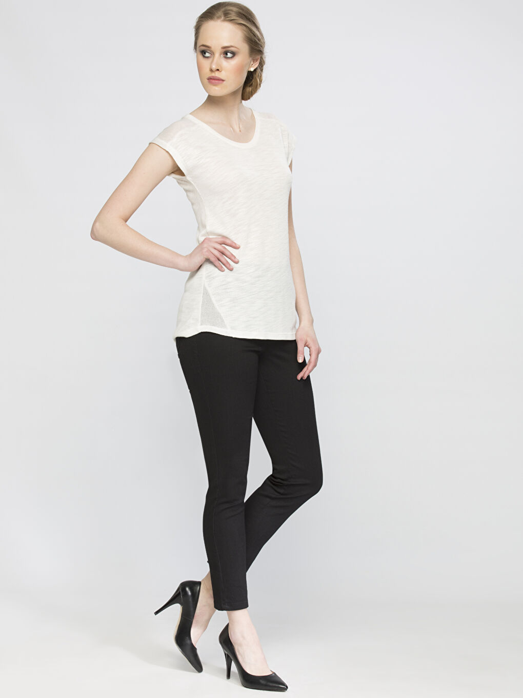 Siyah Jean Pantolon-2