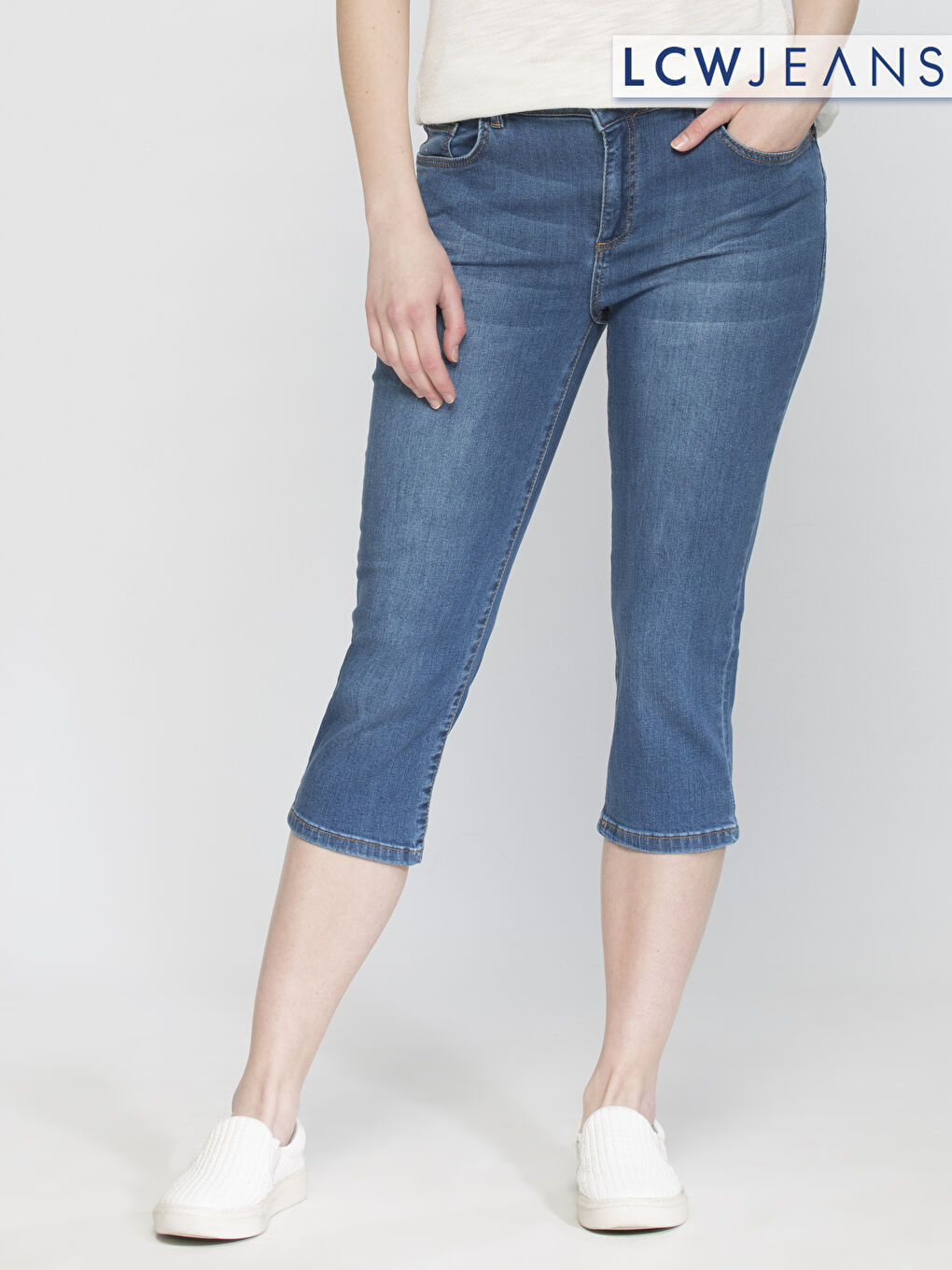 İndigo Jean Kapri