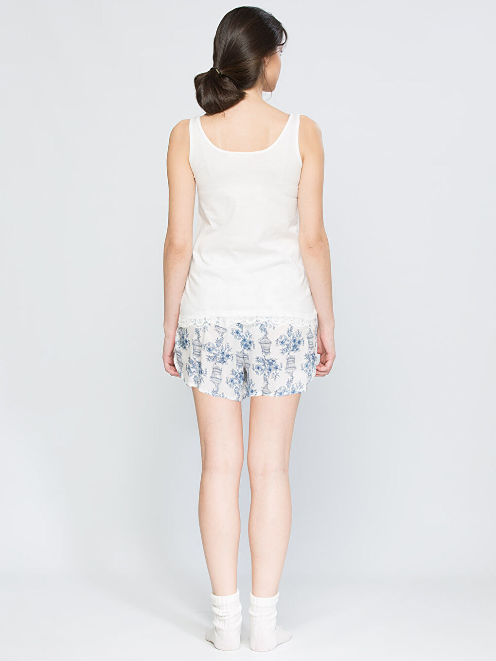 Woman WHITE Pyjama Set-1