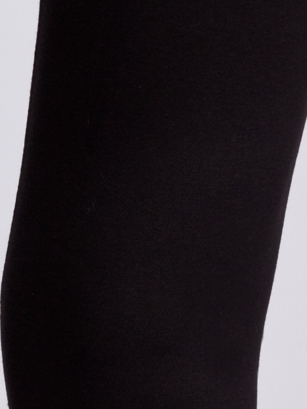 Siyah Regular Fit Kadın Tayt-4