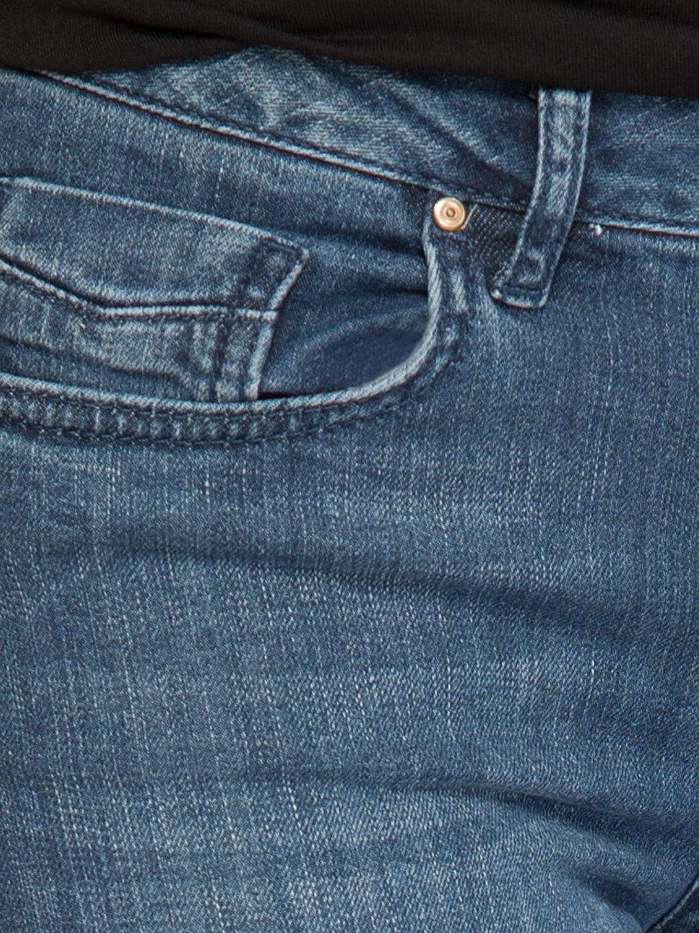 Orta İndigo Rodeo Jean Pantolon-3