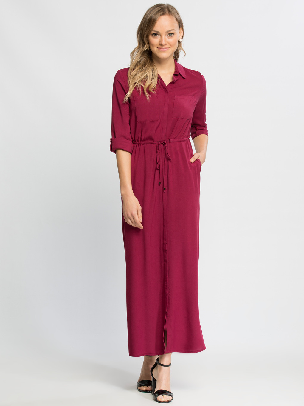 Bordo Elbise