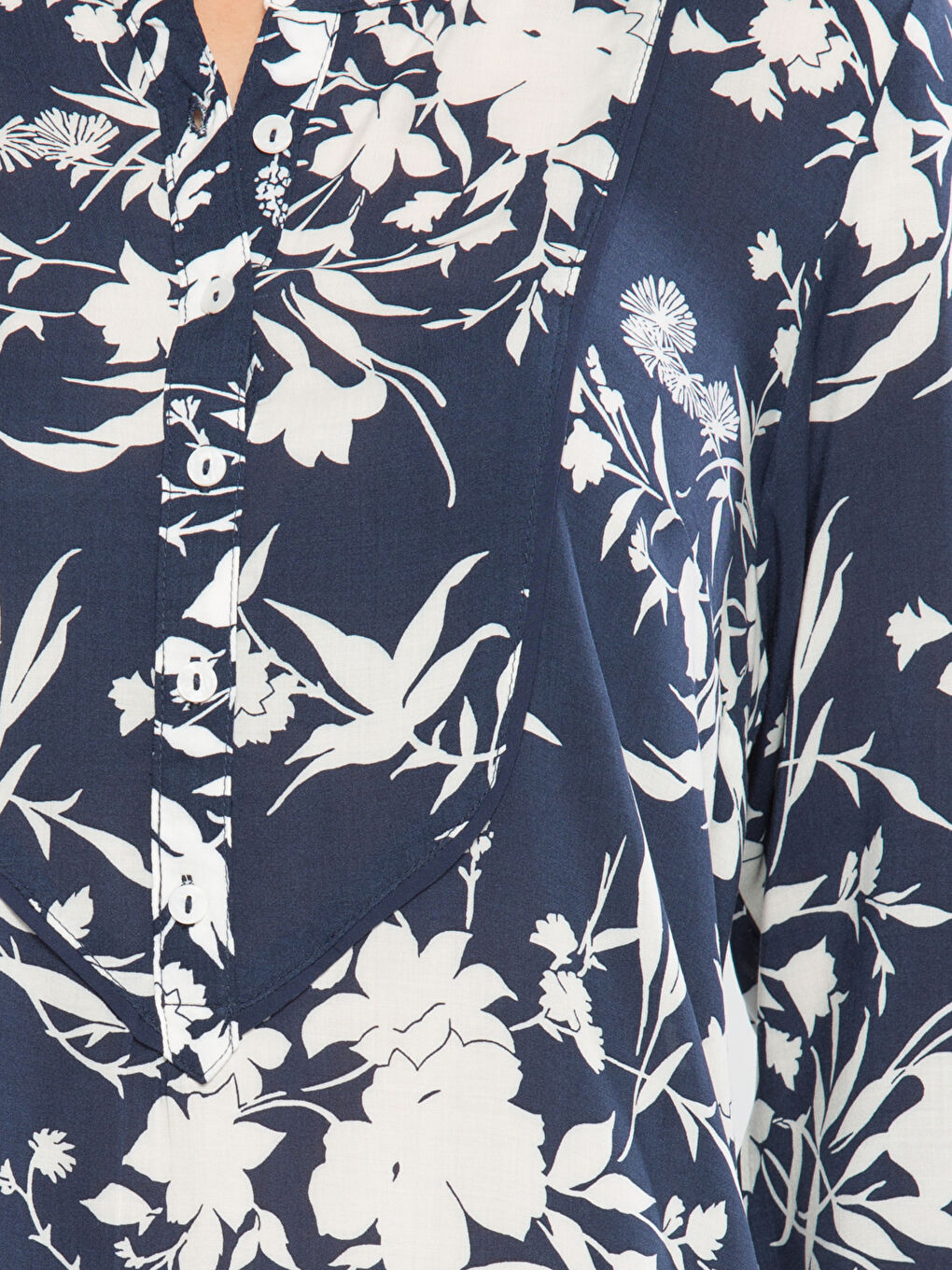 Ekru Baskılı Tunik-3