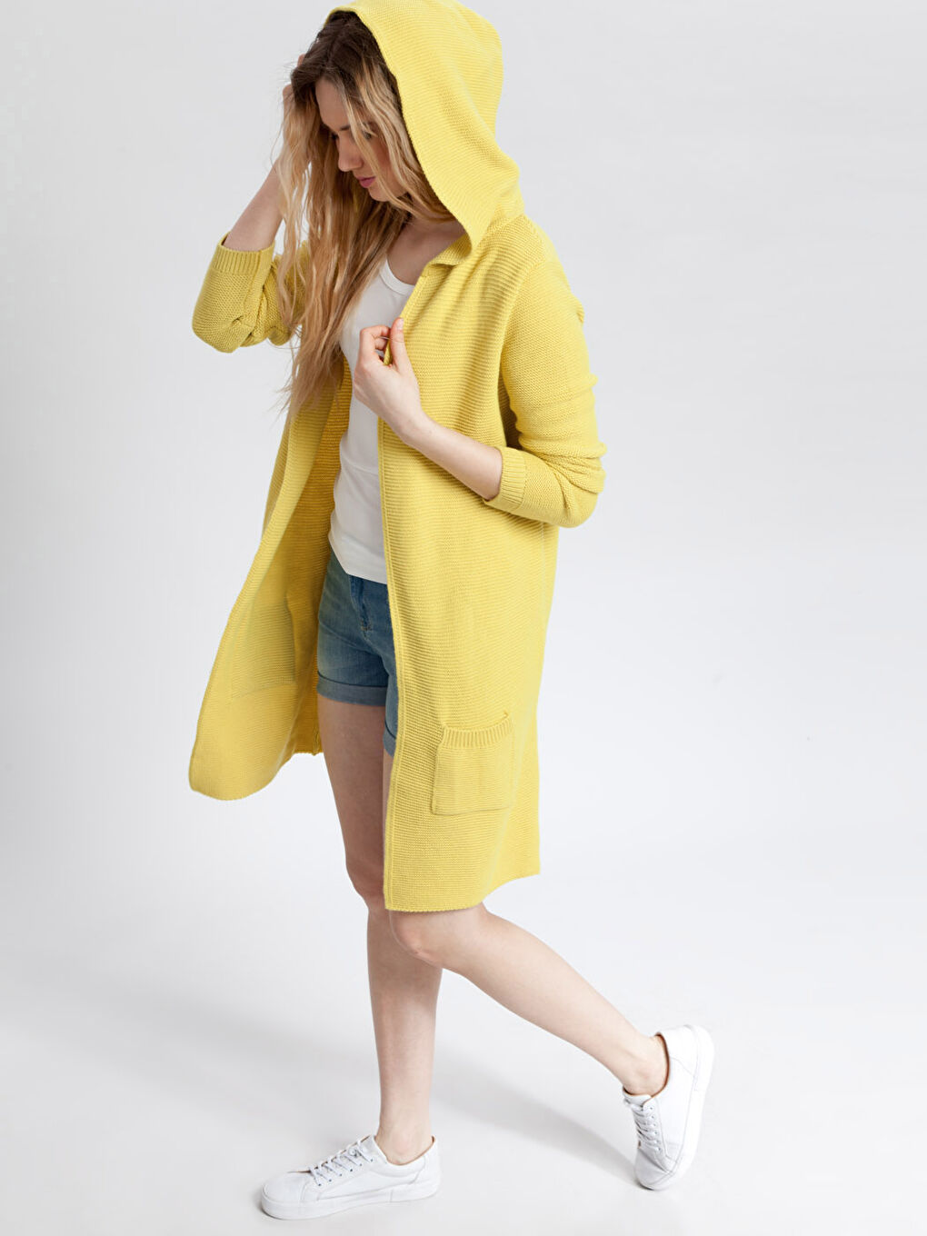 Sarı Misket Limonu Hırka