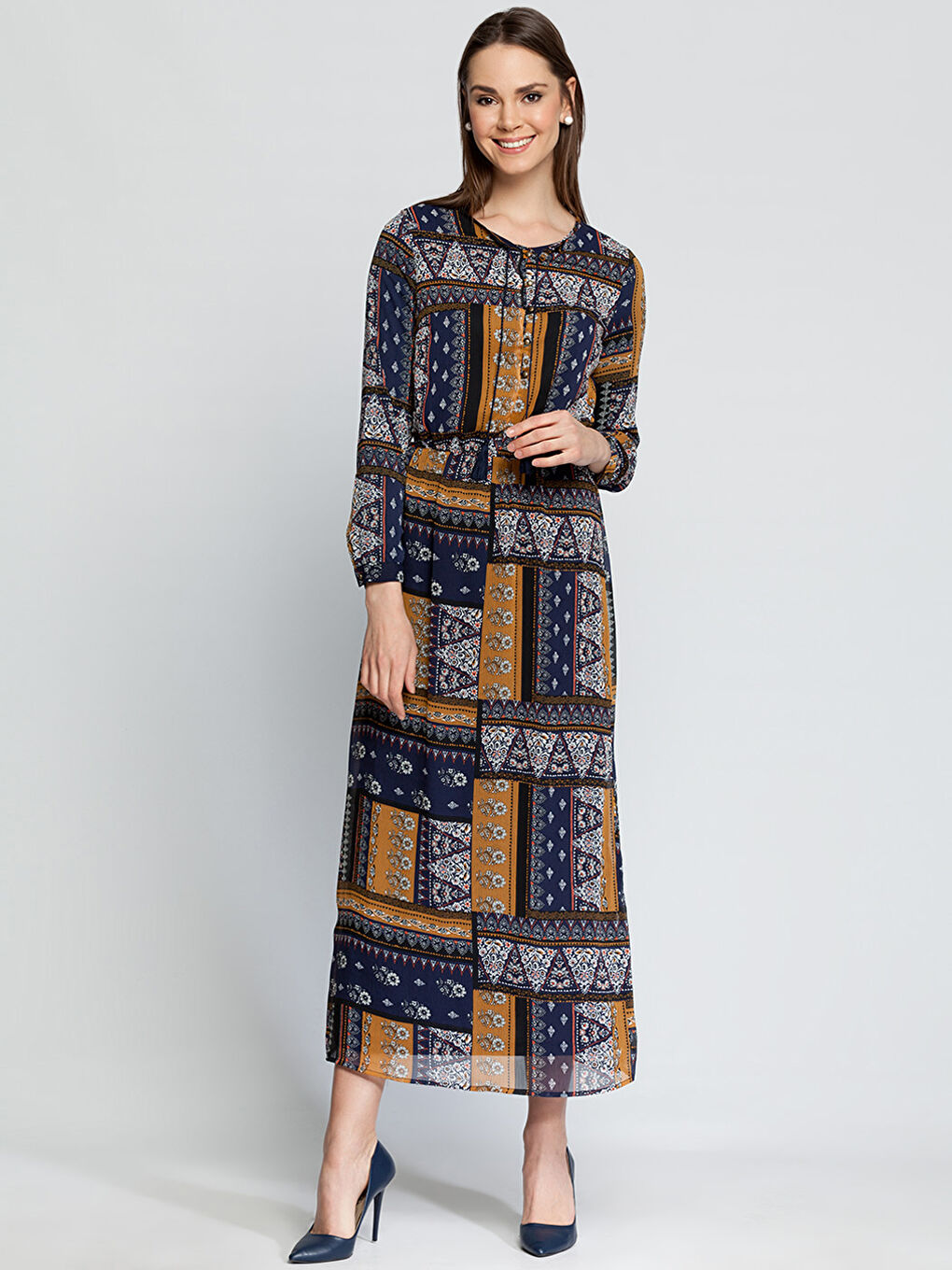 LCW Modest Elbise -6Y7935Z8-679