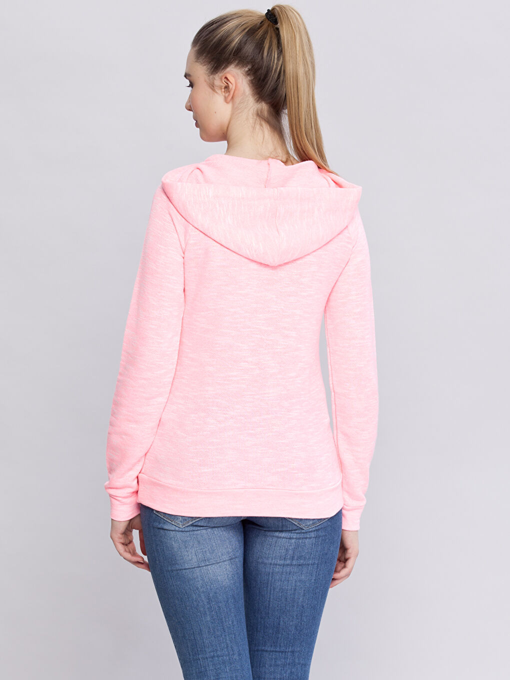 Sarı-Pembe-Mavi Sweatshirt-1