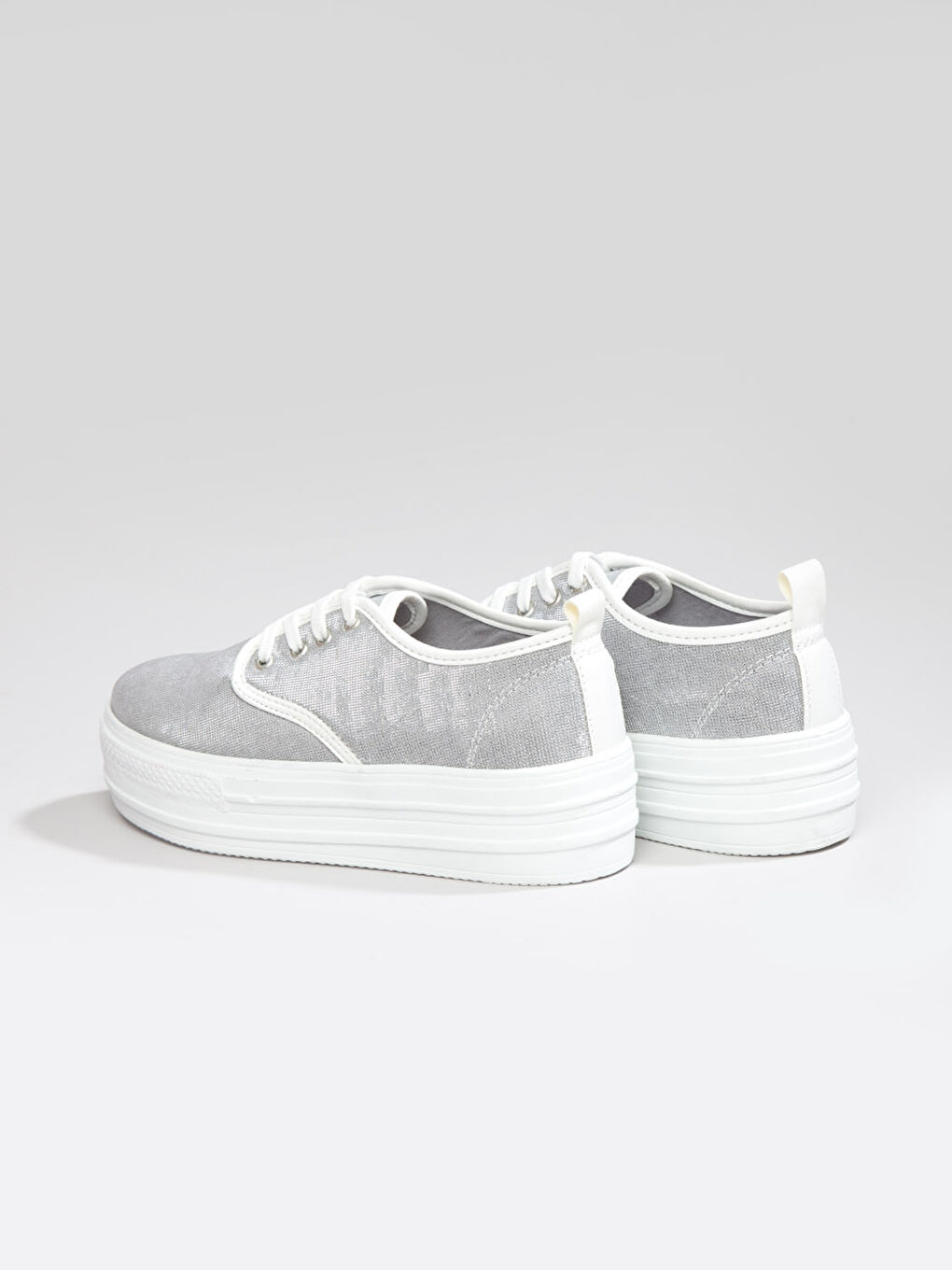Gümüş Gri Sneaker-2