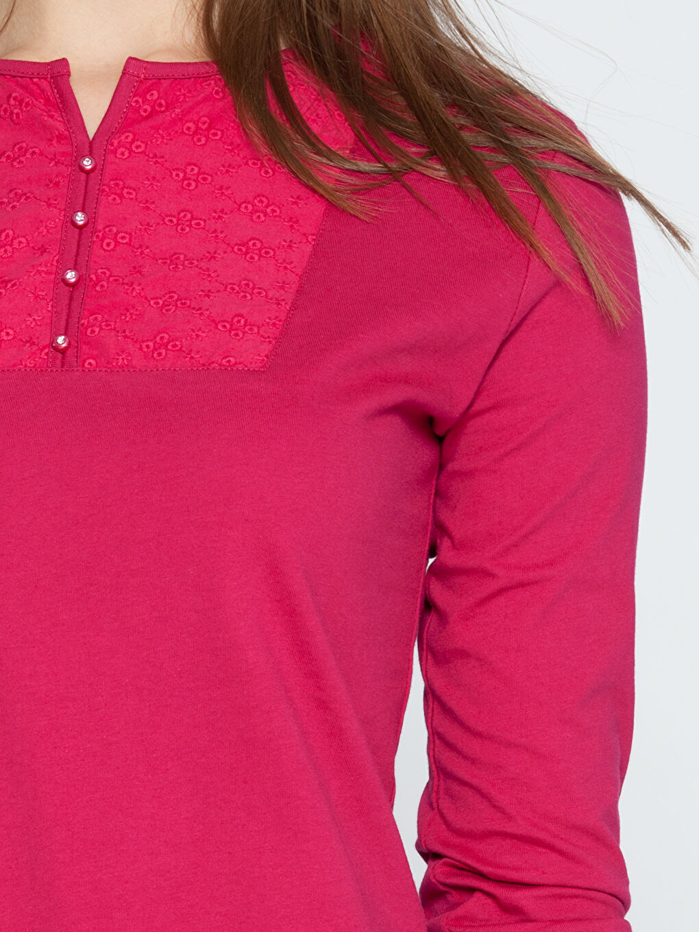 T-shirt FUCHSIA Femme-3