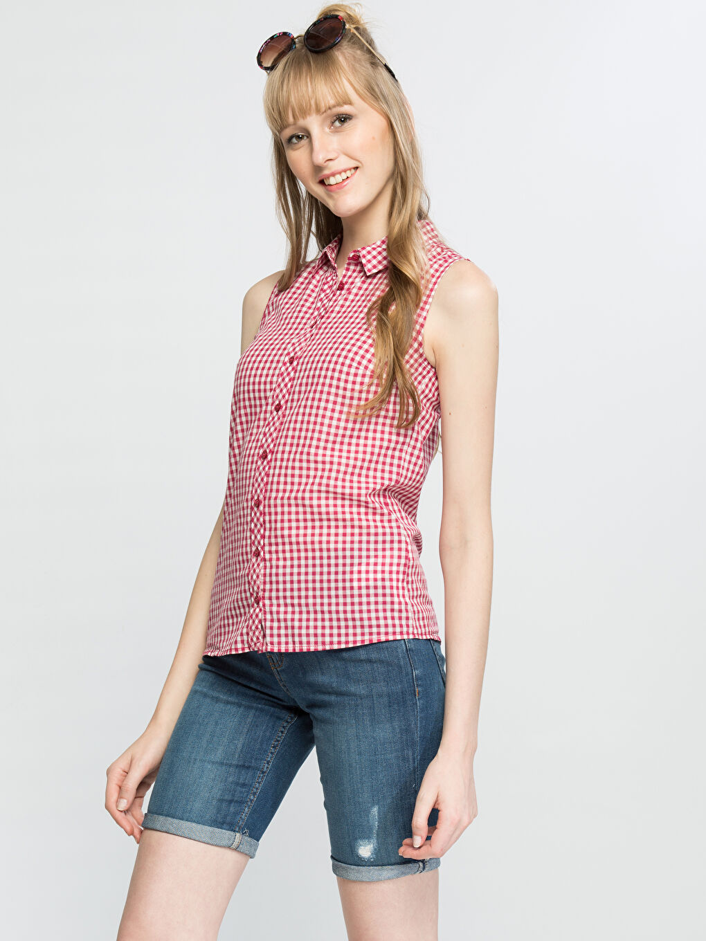 Kırmızı Ekose Gömlek