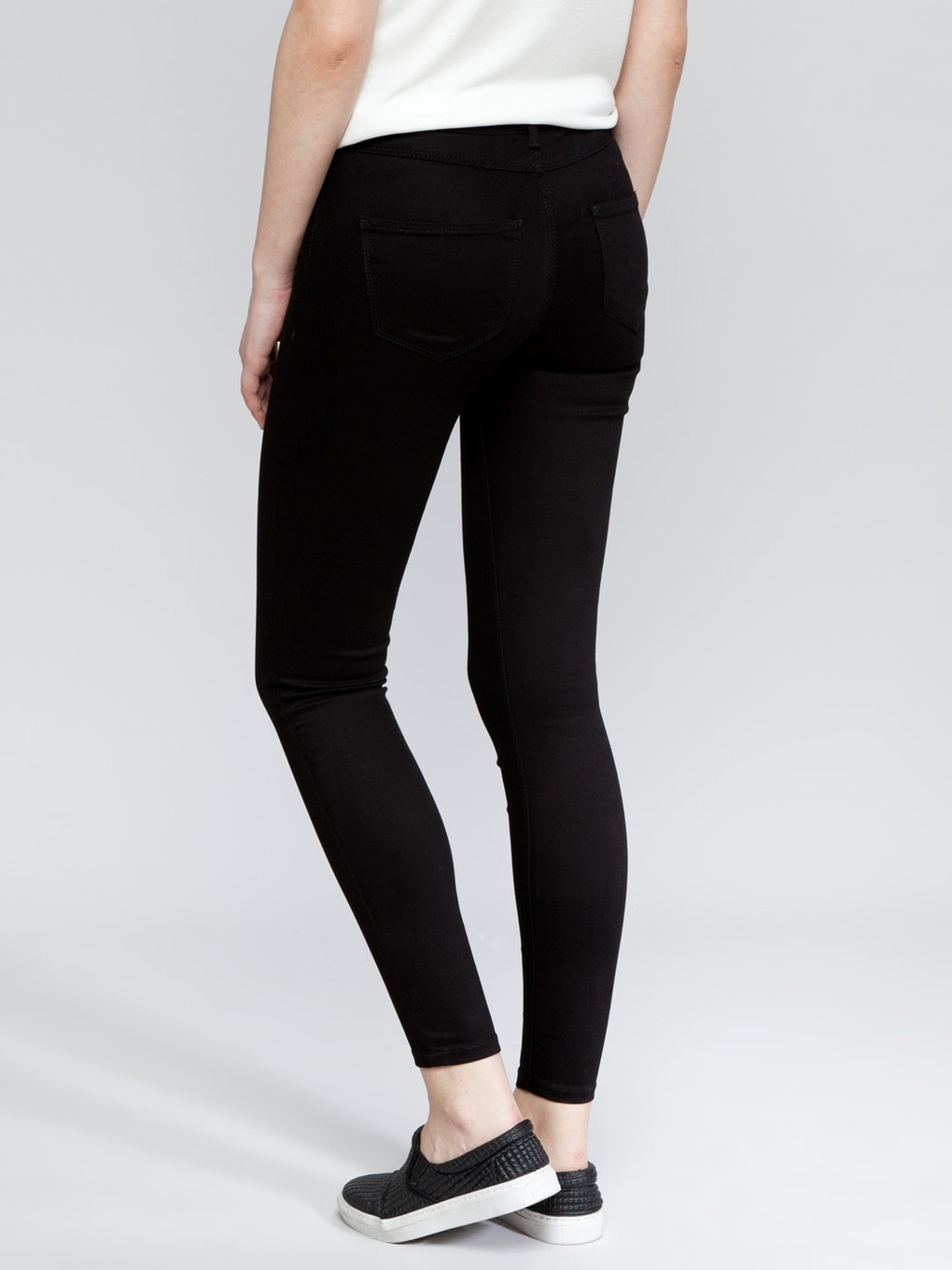 Siyah Mercury Skinny Fit Kadın Jean Pantolon-1