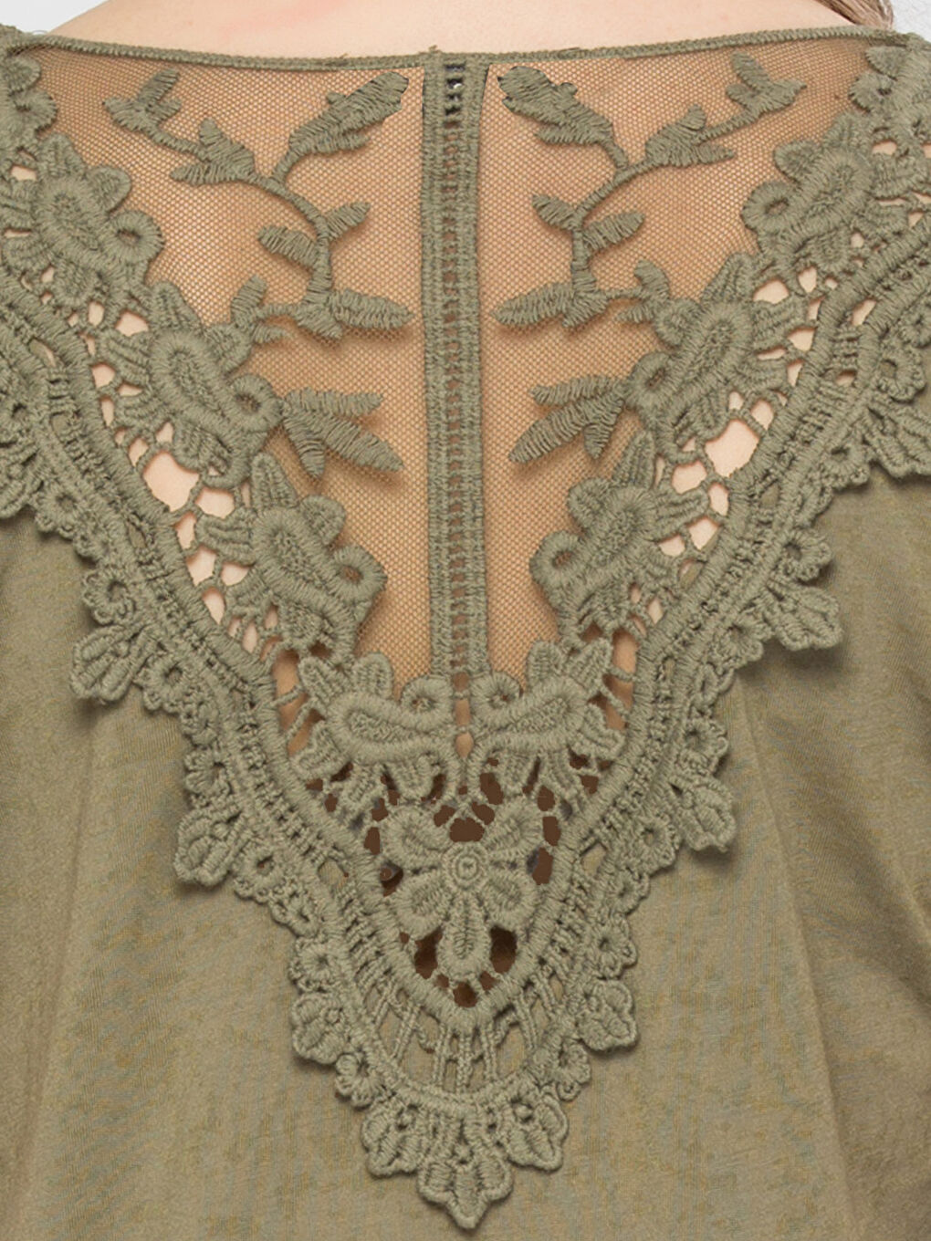 T-shirt KAKI Femme-3