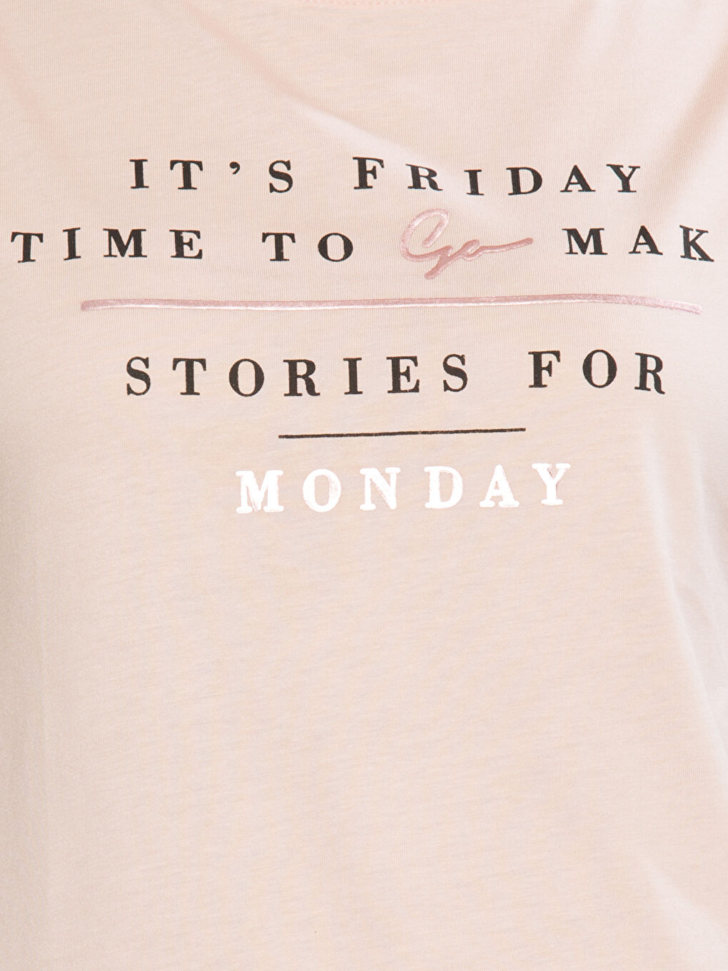 Açık Pembe Tişört-3