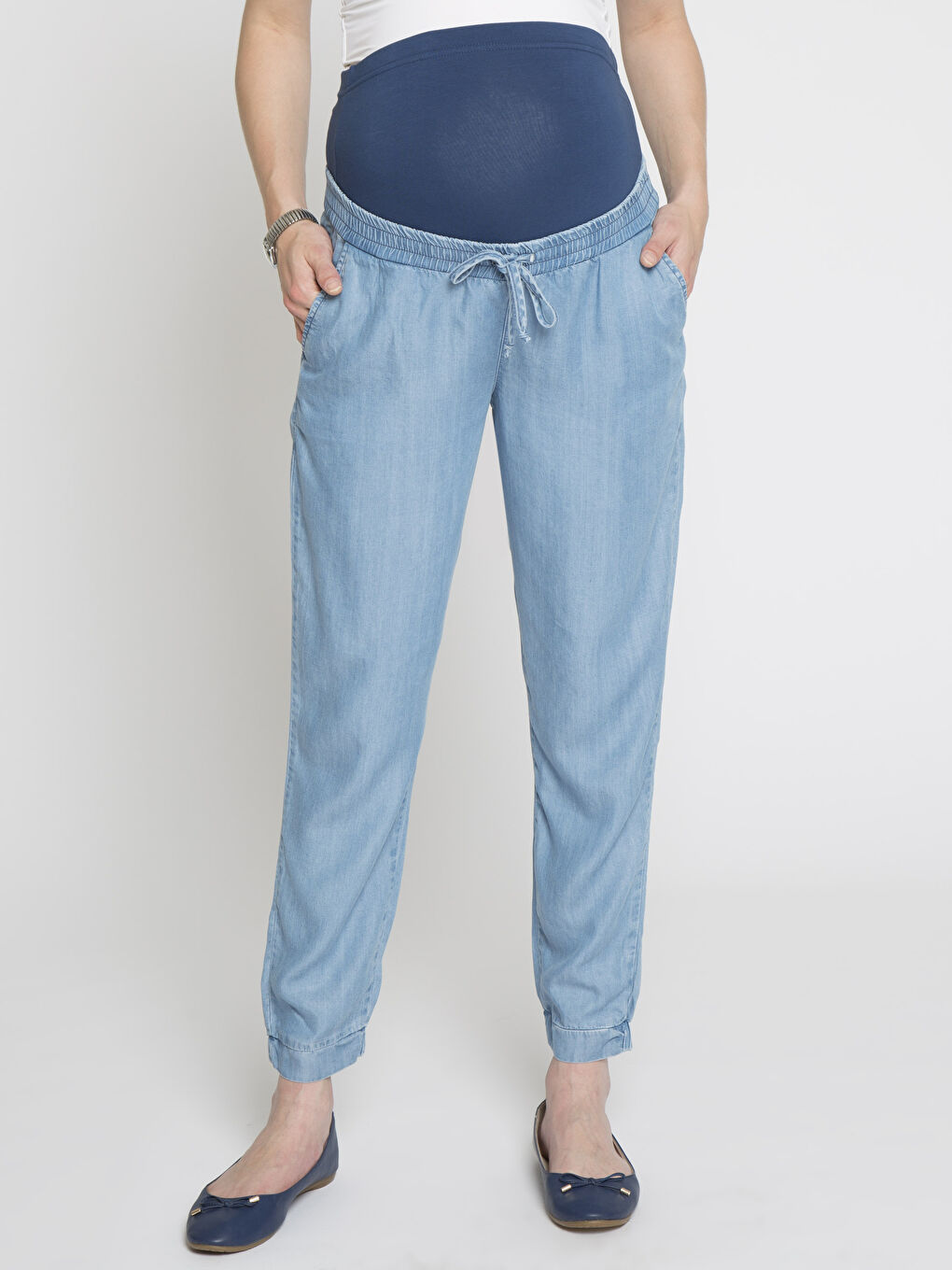 Orta İndigo Rodeo Jean Pantolon