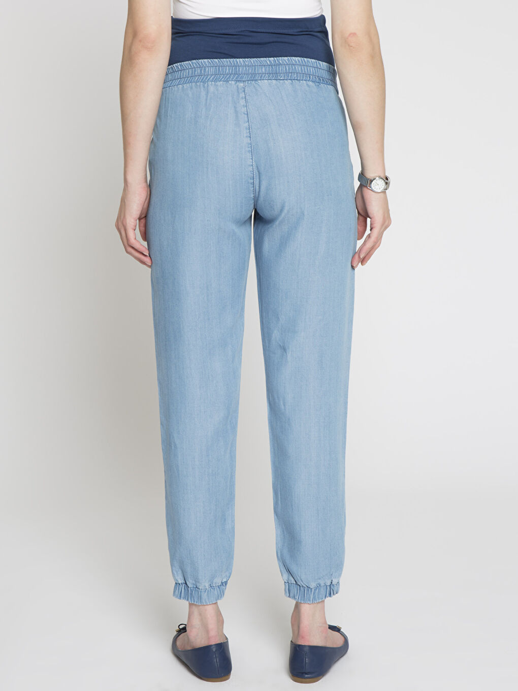 Orta İndigo Rodeo Jean Pantolon-1