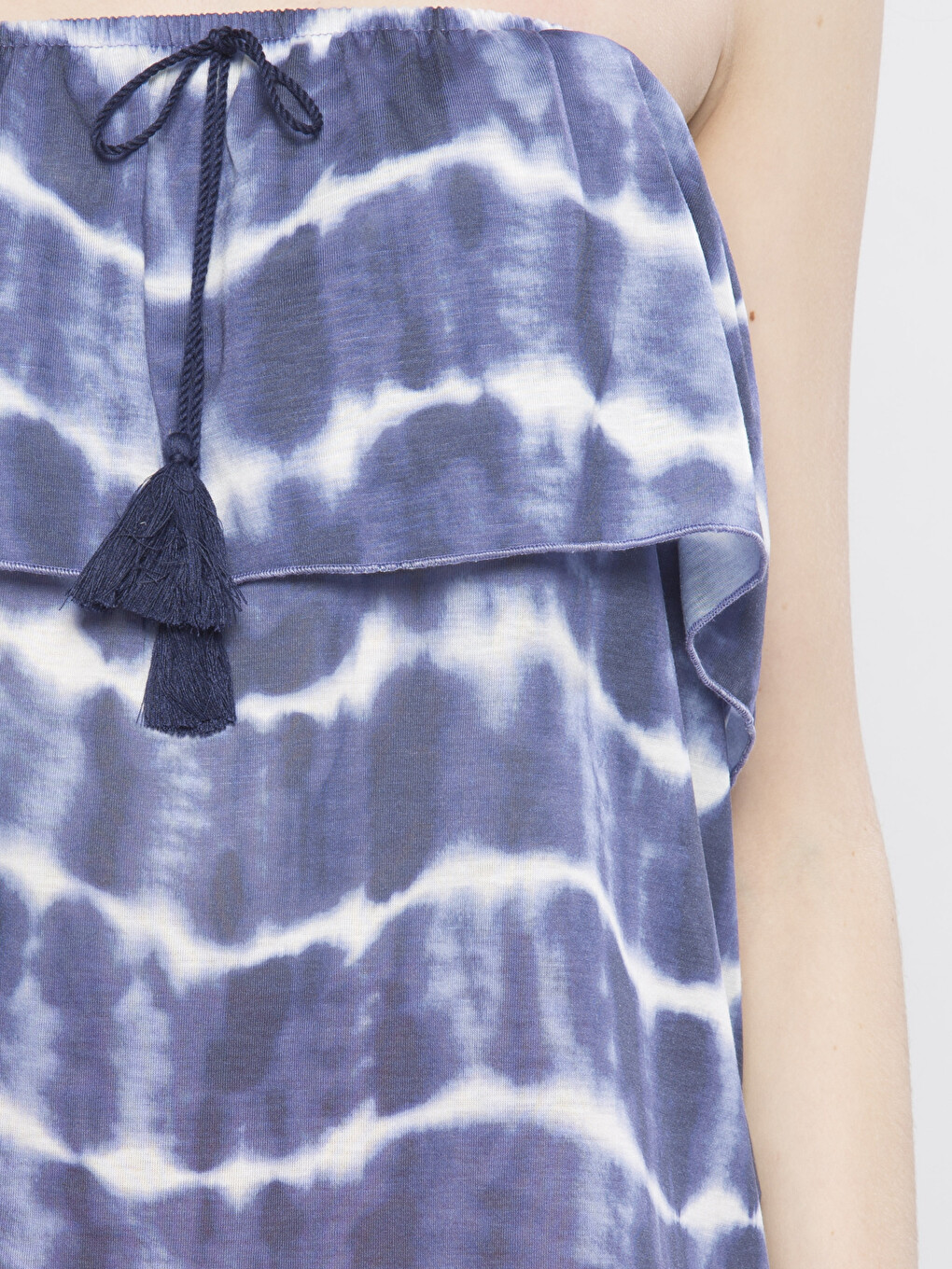 Woman Blue Tank Top-3