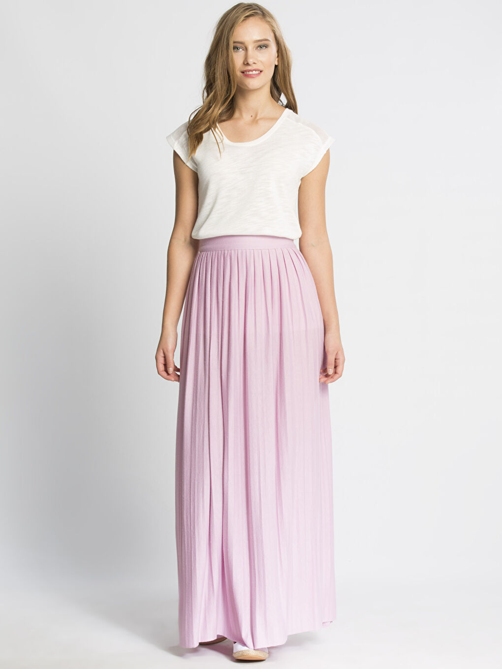 Woman PINK Skirt-2
