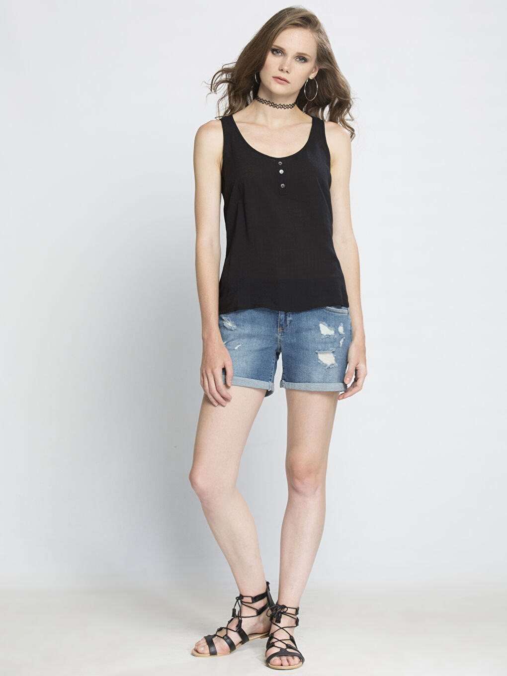 Frau SCHWARZ Bluse-2