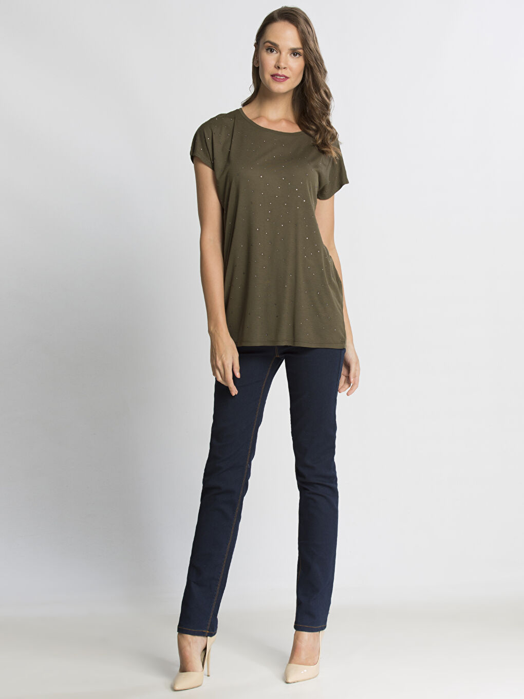 Tricou KAKI Femeie-2