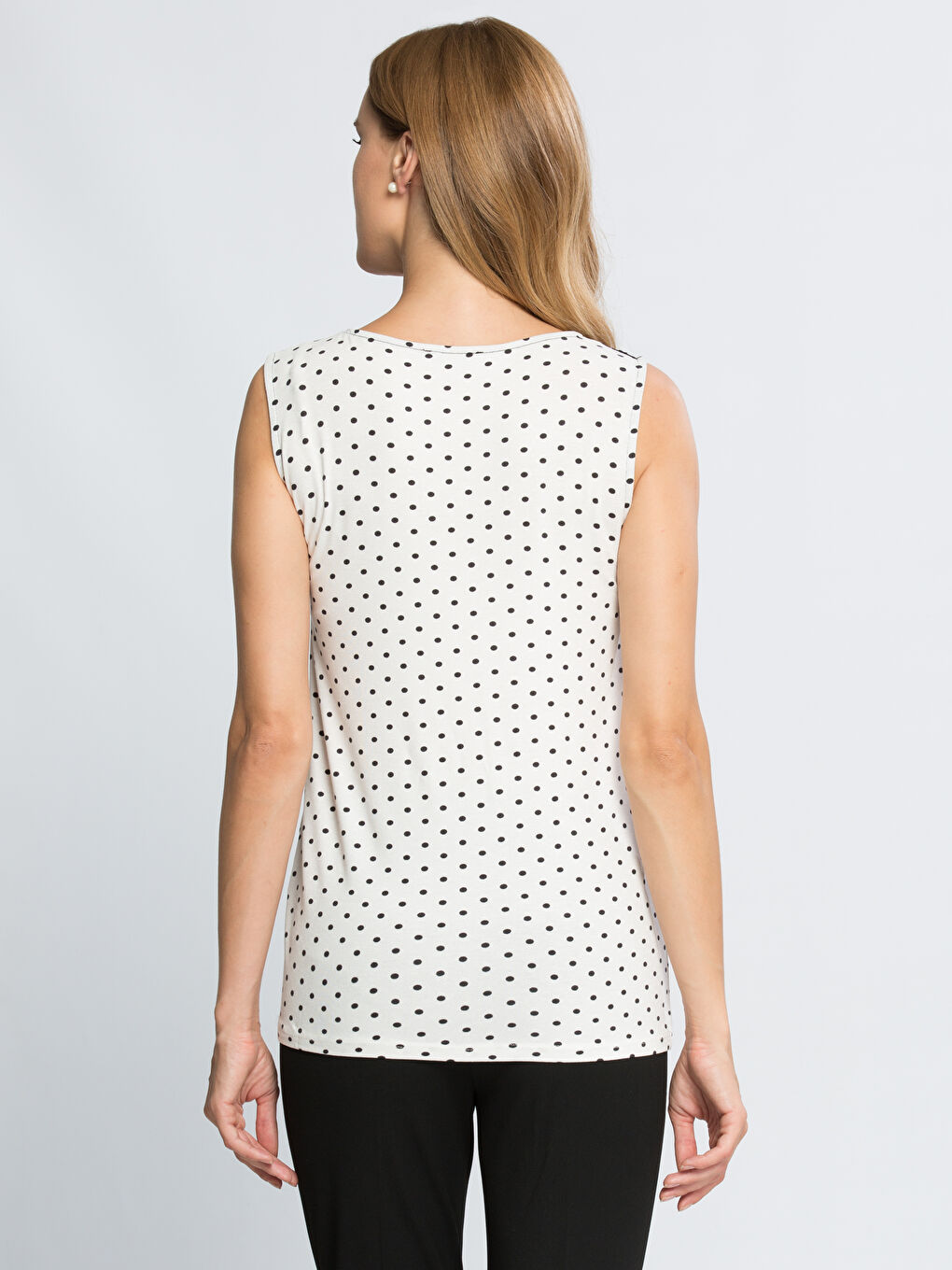 Ekru Baskılı Atlet-1