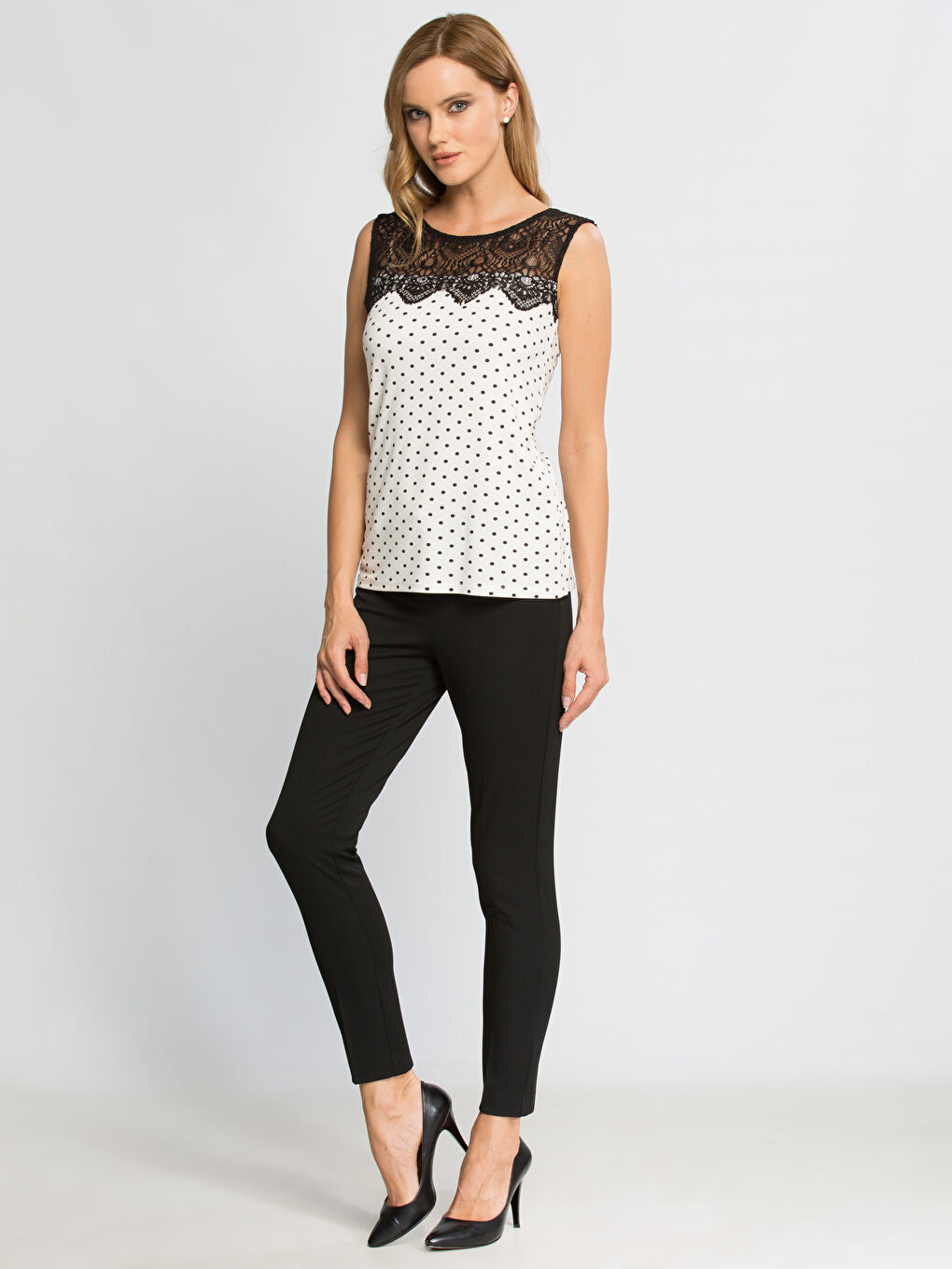 Ekru Baskılı Atlet-2