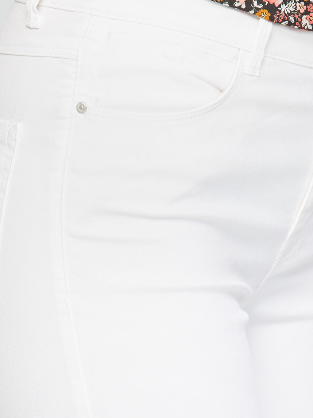 Beyaz Mercury Skinny Fit Kadın Jean Pantolon-3