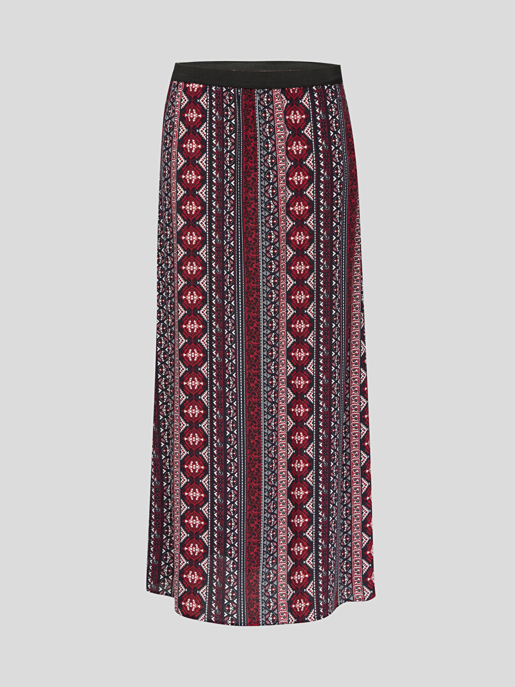 Kırmızı Baskılı Etek-3