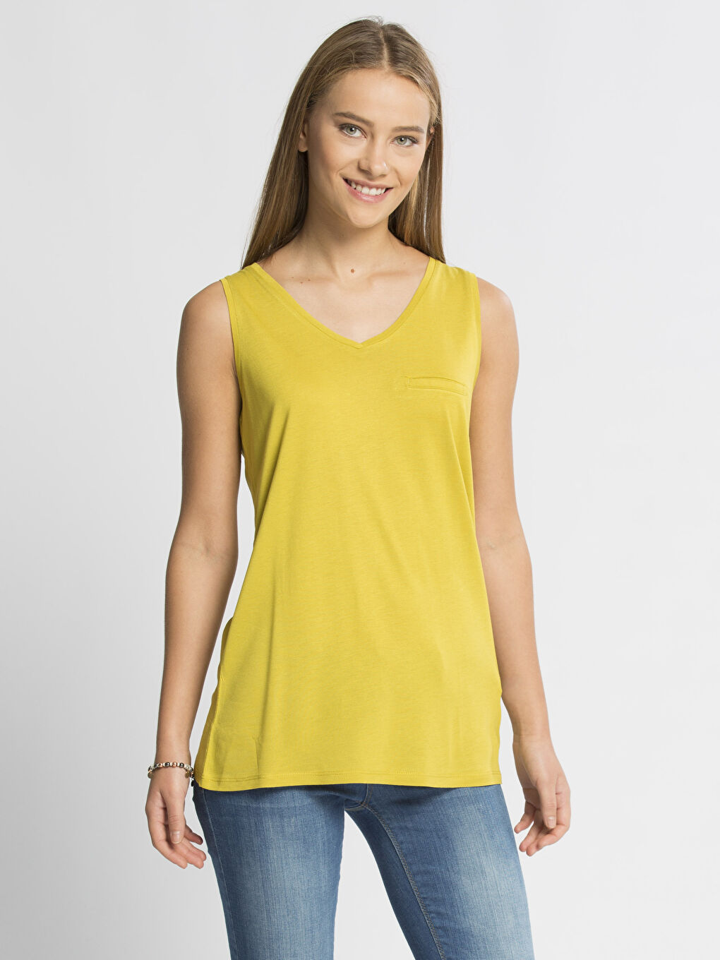 Débardeur VERT Femme