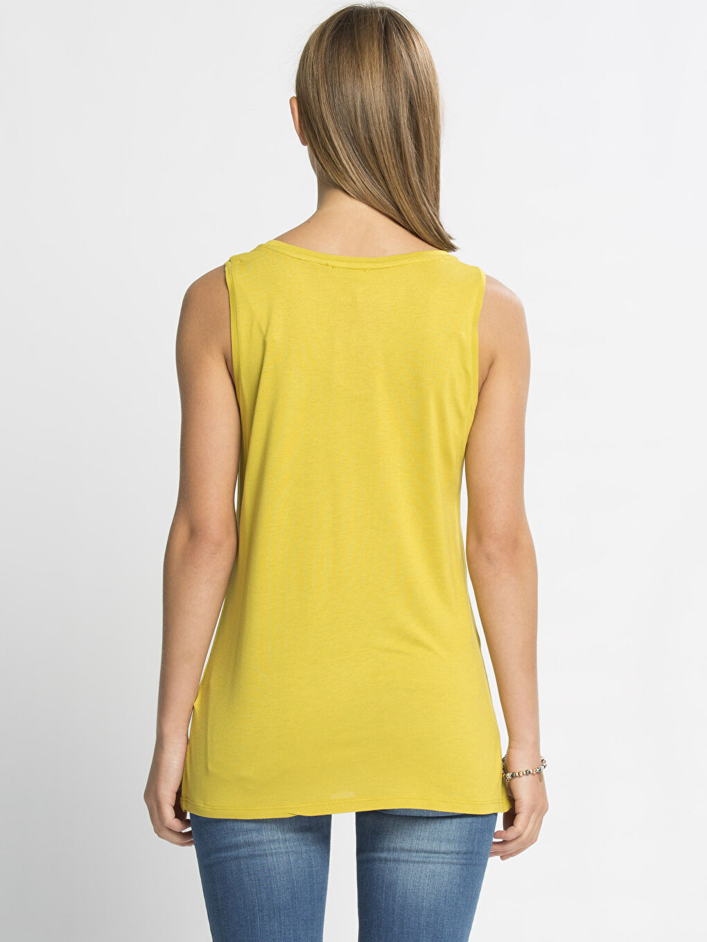 Débardeur VERT Femme-1