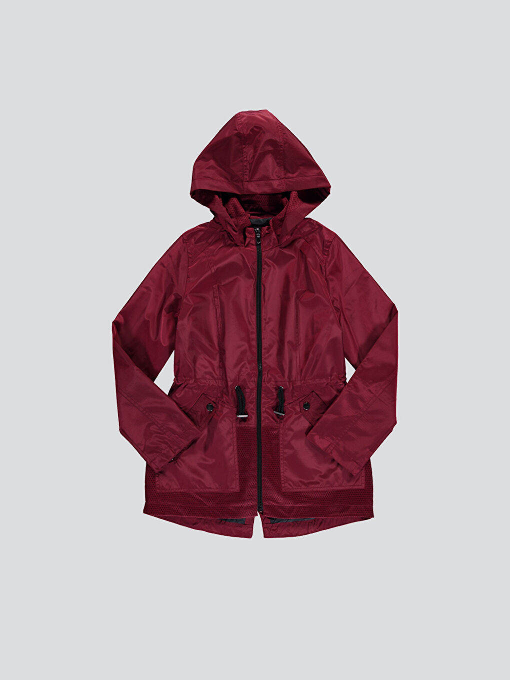 Zengin Kırmızı Yağmurluk