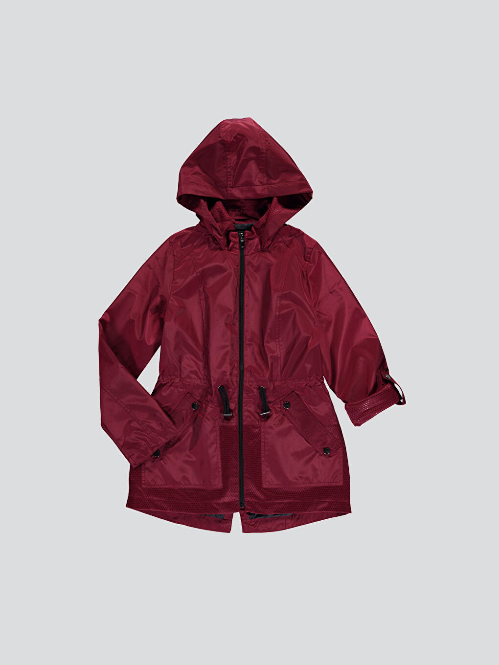 Zengin Kırmızı Yağmurluk-2