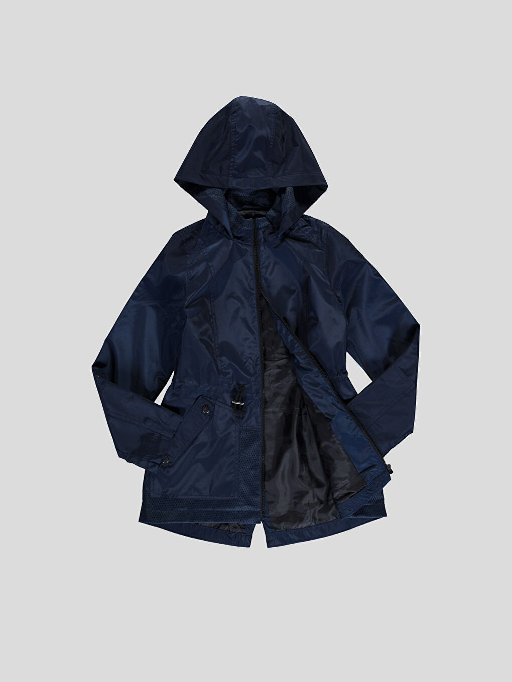 Lacivert Yağmurluk-1