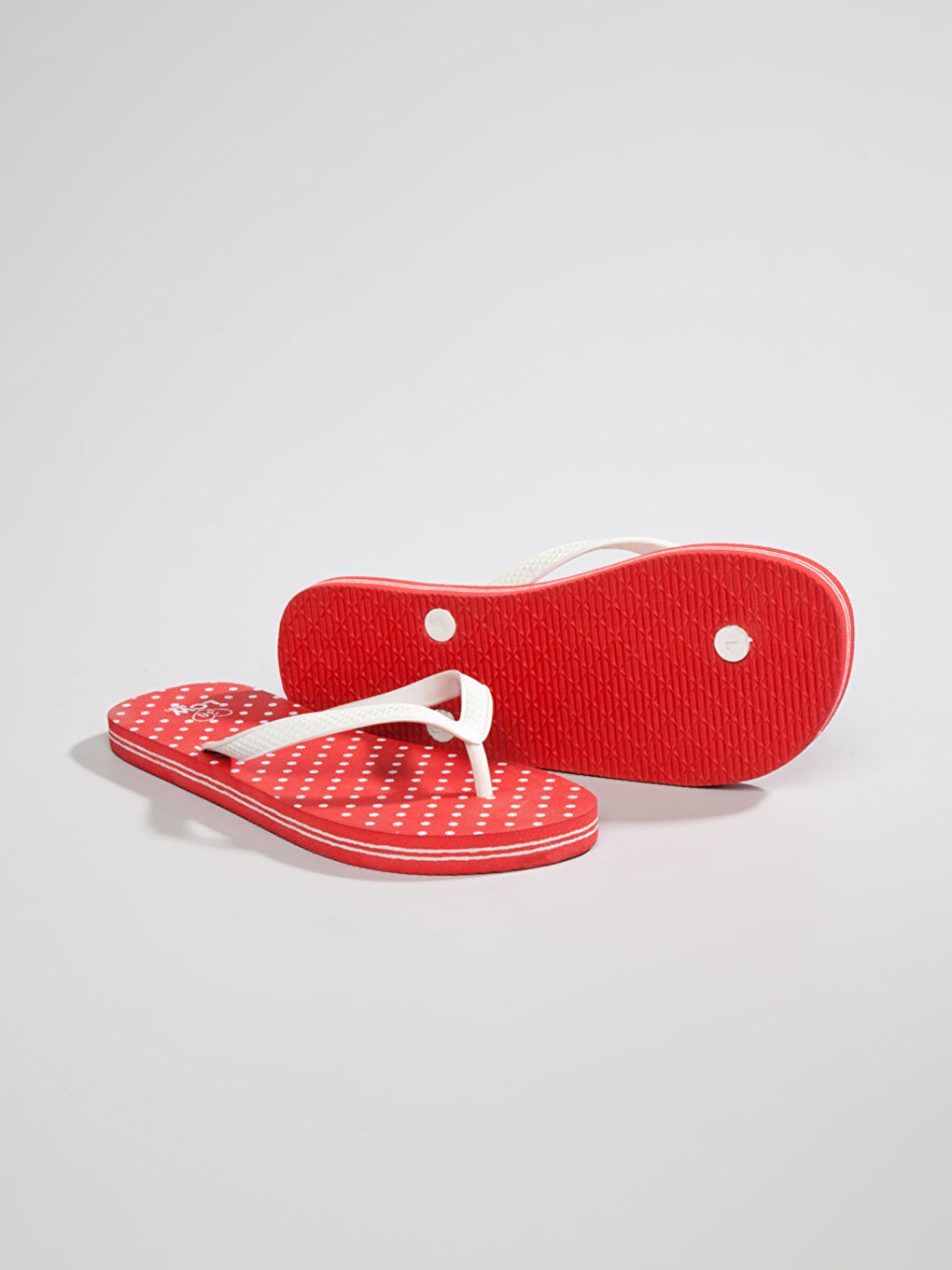 Kırmızı Parmak Arası Terlik-2