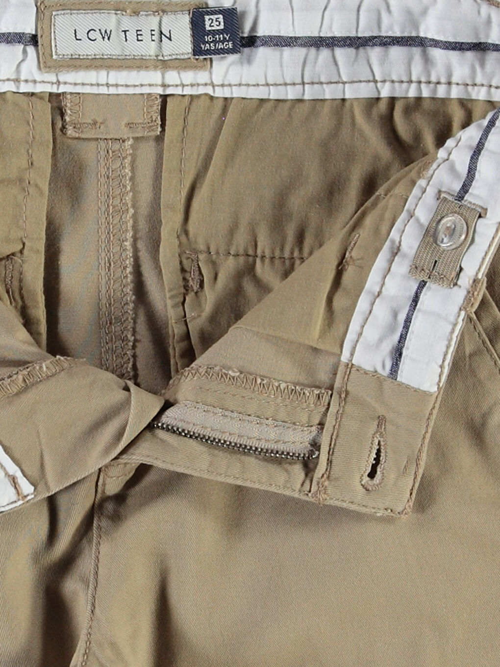 Unisex BEIGE Trousers-2