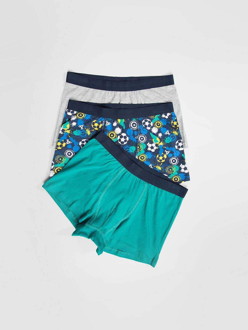 LCW Teen Unisex BLUE Boxer Trunks -6Y2307Z6-679