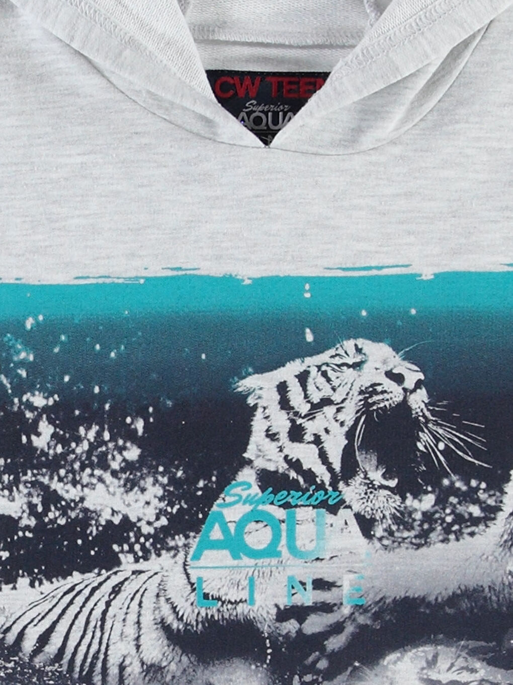 Kar Beyazı Melanj Sweatshirt-1