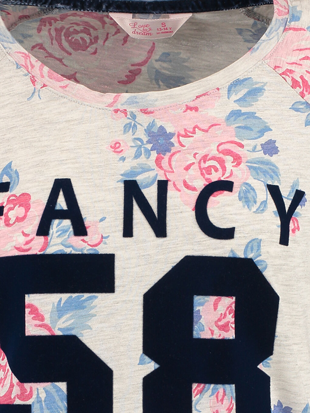 Gri Koyu Grımelanj Pijama Üst-1