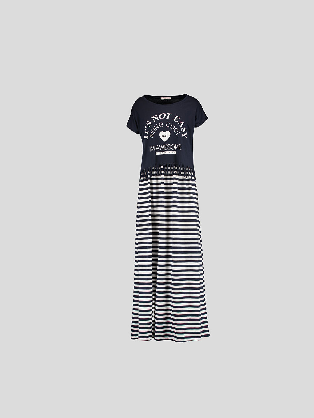 LCW Vision Woman NAVY Dress -6Y5977Z6-HZ2